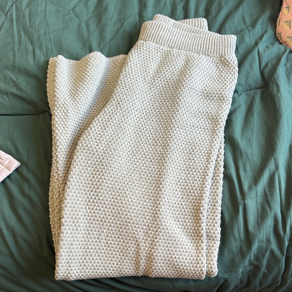 Sincerely Jules Textured Knit Sweater Set in Sage Green - Picture 4 of 6